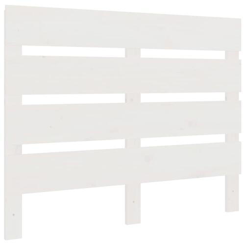 Sengeramme uden madras 90x200 cm massivt fyrretræ hvid