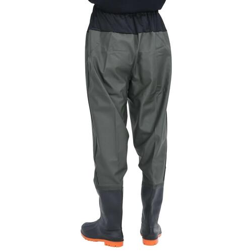 Waist waders med støvler str. 38 mørkegrøn