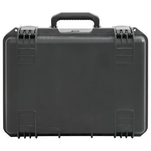 Transportabel flightcase 49x38x23 cm PP sort