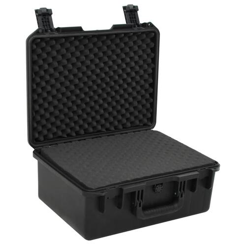 Transportabel flightcase 49x38x23 cm PP sort