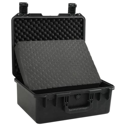 Transportabel flightcase 49x38x23 cm PP sort