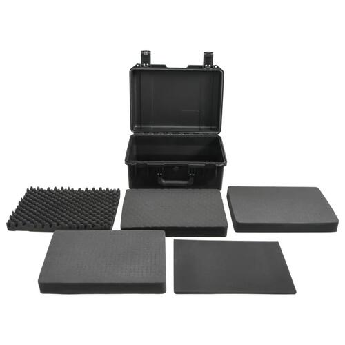 Transportabel flightcase 49x38x23 cm PP sort