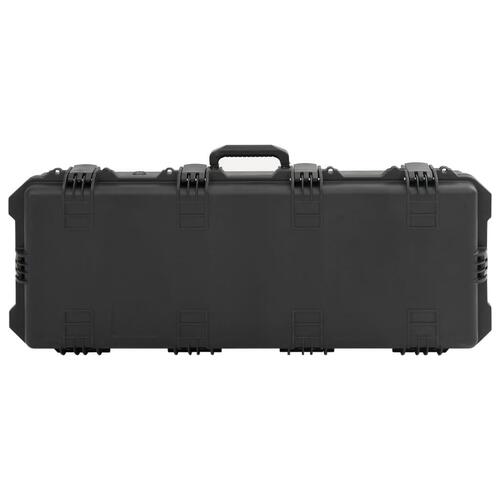 Transportabel flightcase 100,5x42x17 cm PP sort