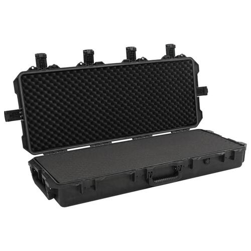 Transportabel flightcase 100,5x42x17 cm PP sort