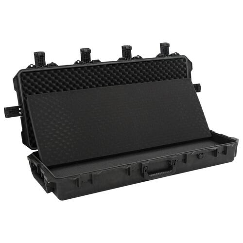 Transportabel flightcase 100,5x42x17 cm PP sort