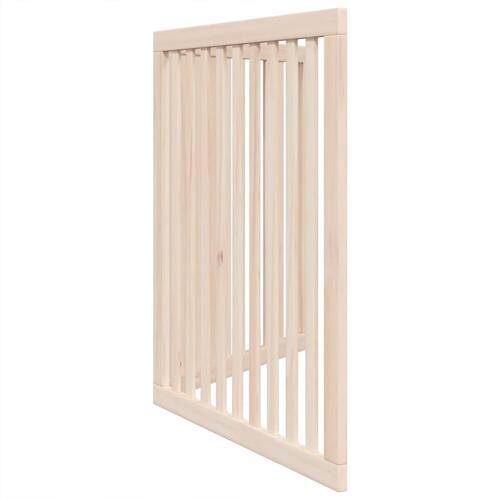 Hundelåge 2 paneler 160 cm poppeltræ
