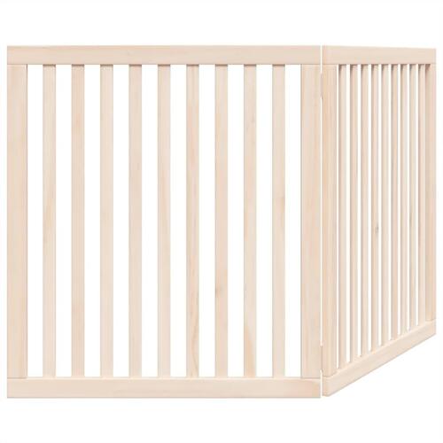 Hundelåge 2 paneler 160 cm poppeltræ