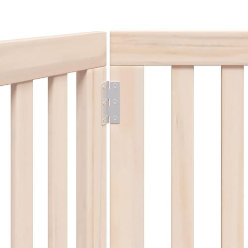 Hundelåge 2 paneler 160 cm poppeltræ