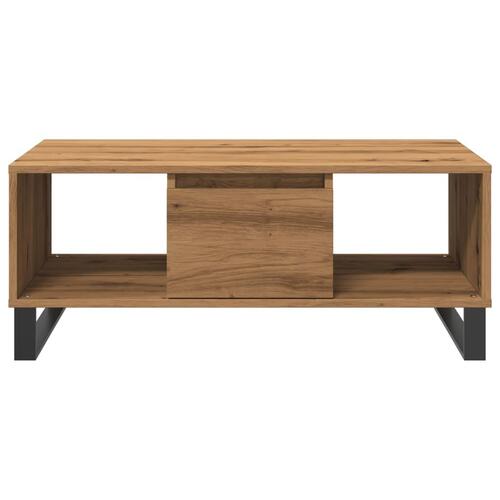 Sofabord 90x50x36,5 cm konstrueret træ kunsteg
