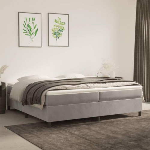 Topmadras i skum 200×210×5 cm - hvid