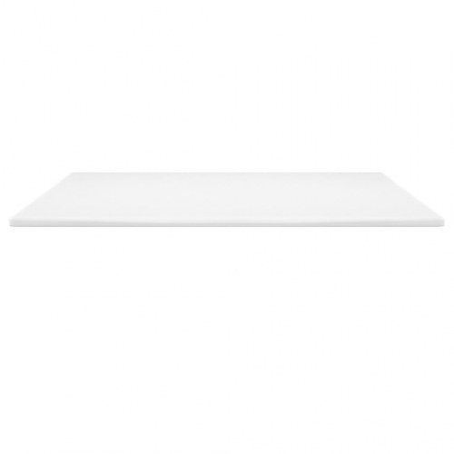 Topmadras i skum 200×210×5 cm - hvid