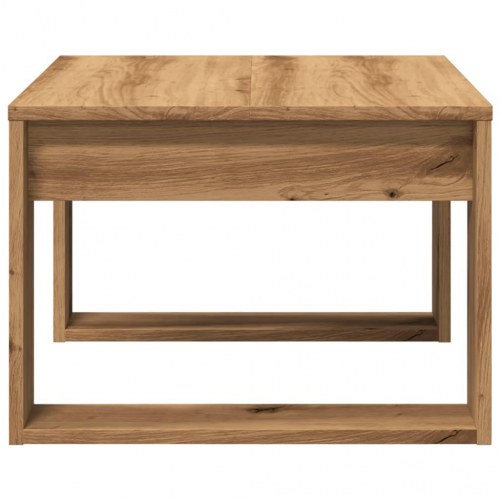 Sidebord 50x50x35 cm konstrueret træ kunsteg
