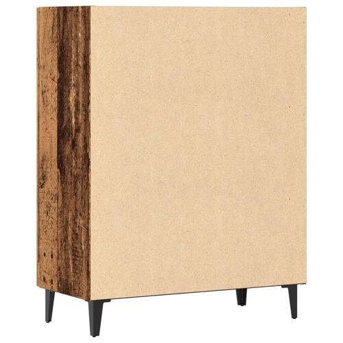 Skab 70x34x90 cm konstrueret træ antikt træ
