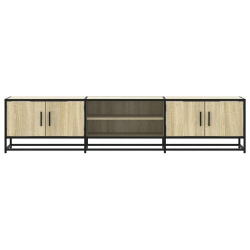 Tv-bord 180x35x41 cm konstrueret træ sonoma-eg