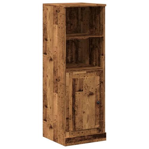 Skab 36x35,5x103,5 cm konstrueret træ gammelt træ-look