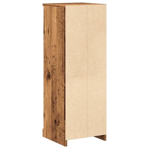 Skab 36x35,5x103,5 cm konstrueret træ gammelt træ-look
