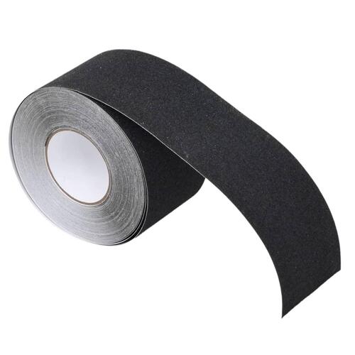 Skridsikker tape 0,1x20 m PVC sort