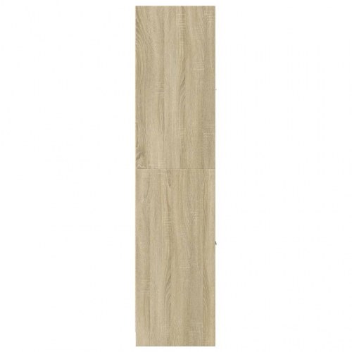 Apotekerskab 40×41×174,5 cm i konstrueret træ - sonoma-eg
