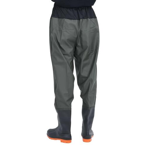 Waist waders med støvler str. 39 mørkegrøn