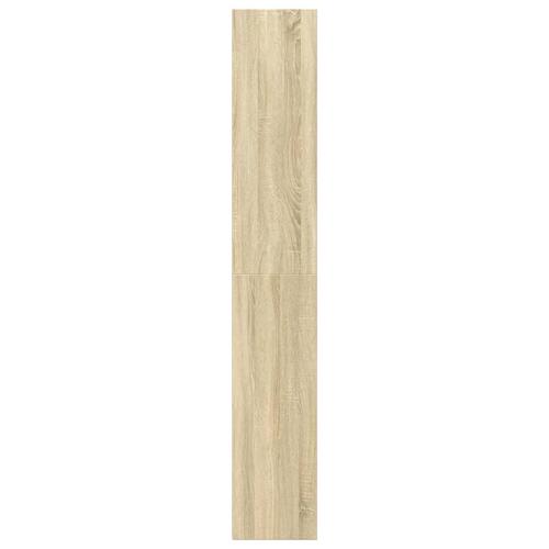 Bogreol 40x30x189 cm konstrueret træ sonoma-eg