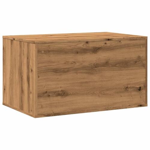 Toiletskjuler kattebakke 80x50x45 cm konstrueret træ kunsteg