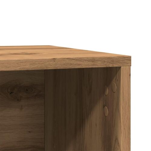 Toiletskjuler kattebakke 80x50x45 cm konstrueret træ kunsteg