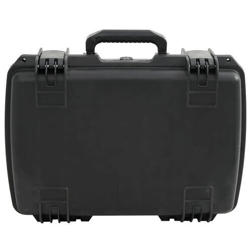 Transportabel flightcase 50,5x37x14,5 cm PP sort