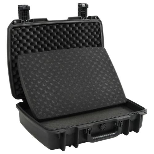 Transportabel flightcase 50,5x37x14,5 cm PP sort