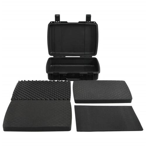 Transportabel flightcase 50,5x37x14,5 cm PP sort