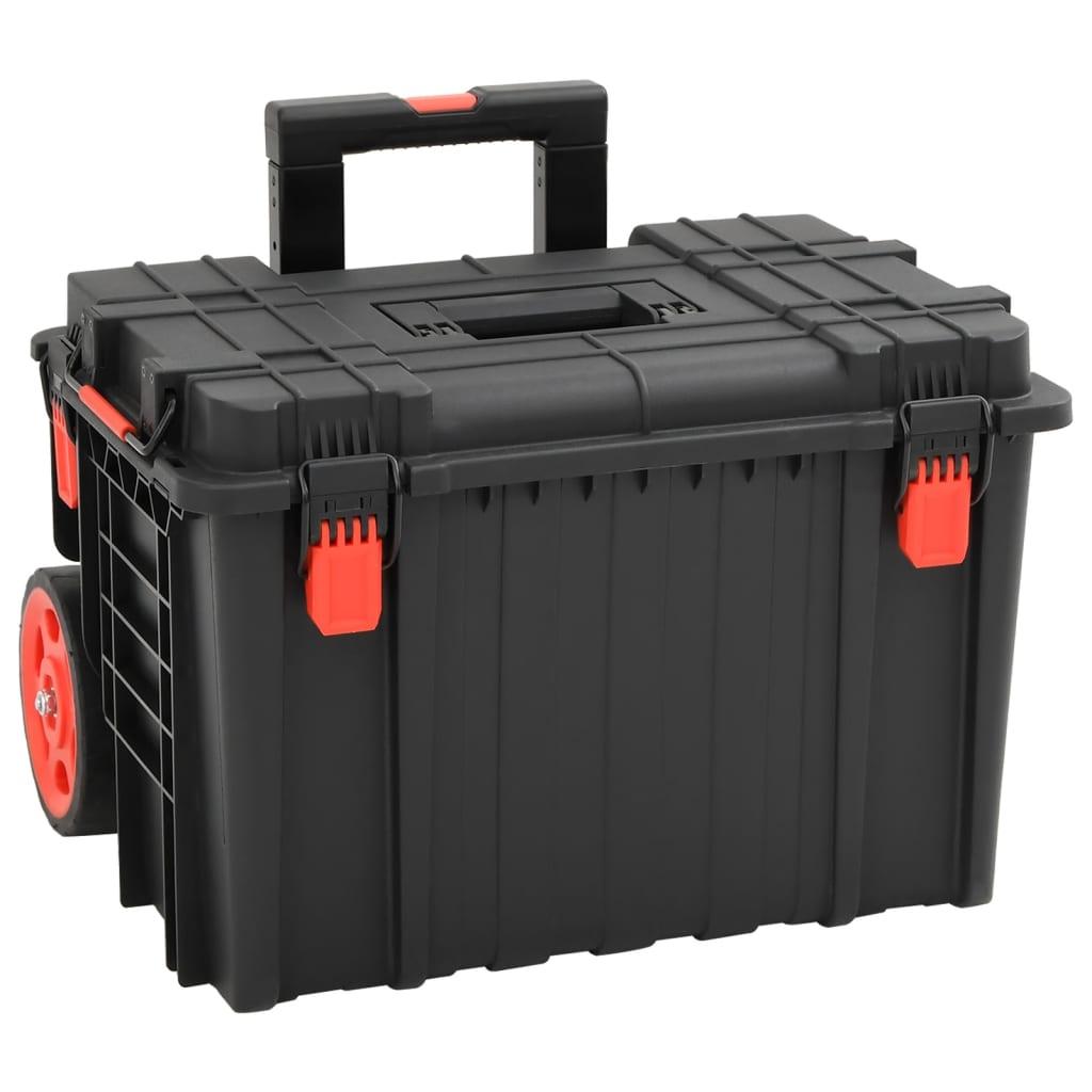 Transportabel flightcase 56,5x45,5x48 cm PP sort