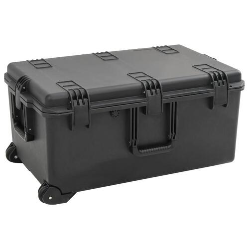Transportabel flightcase 79,5x52x39 cm PP sort