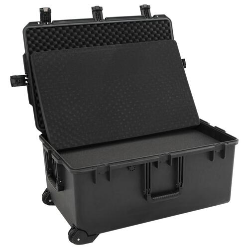 Transportabel flightcase 79,5x52x39 cm PP sort