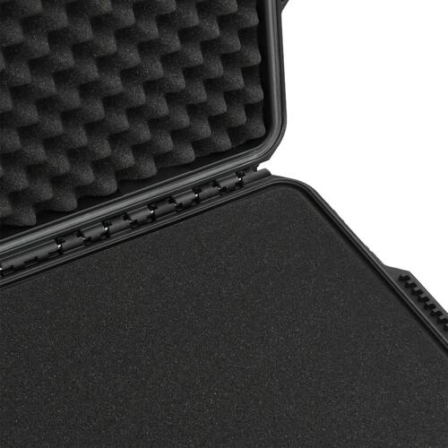 Transportabel flightcase 79,5x52x39 cm PP sort