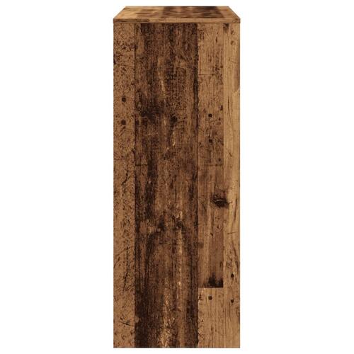 Barbord m. stativer 90x40x103,5 cm konstrueret træ gammelt træ