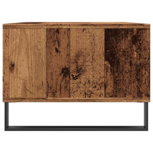Sofabord 90x50x36,5 cm konstrueret træ gammeldags træ