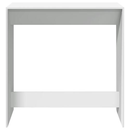 Barbord 102x50x103,5 cm konstrueret træ hvid