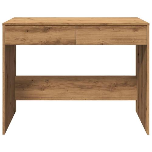 Skrivebord 101x50x76,5 cm konstrueret træ kunsteg