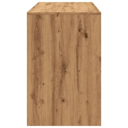 Skrivebord 101x50x76,5 cm konstrueret træ kunsteg
