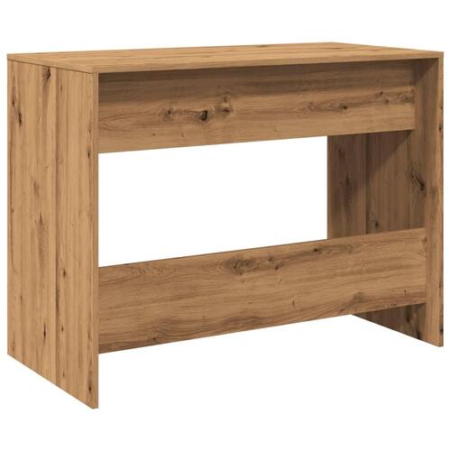 Skrivebord 101x50x76,5 cm konstrueret træ kunsteg