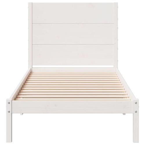 Ekstra lang sengeramme uden madras 100x210 cm massivt træ