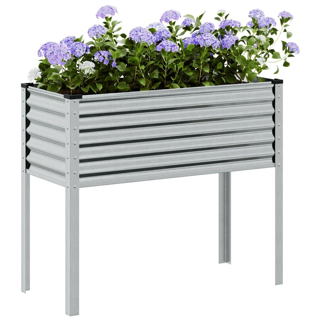 Plantekrukke 100x41x90 cm galvaniseret stål