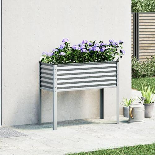 Plantekrukke 100x41x90 cm galvaniseret stål