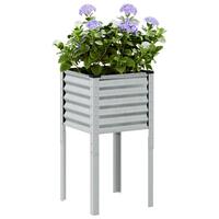 Plantekasse 45x45x88 cm galvaniseret stål