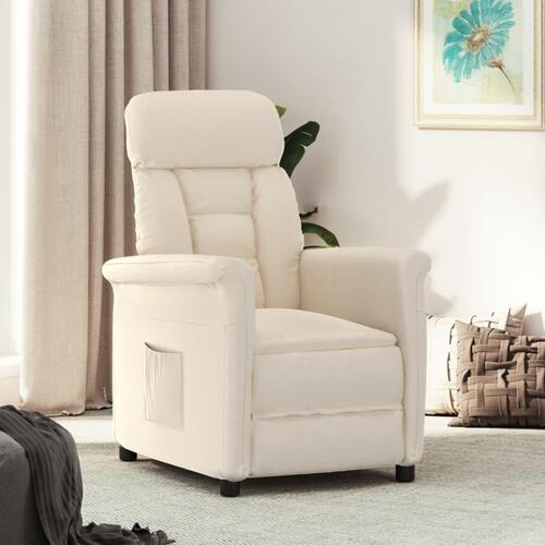 Lænestol mikrofiberstof beige