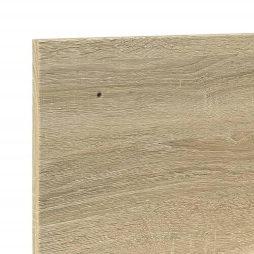 Vægskab 70x16,5x30 cm konstrueret træ sonoma-eg