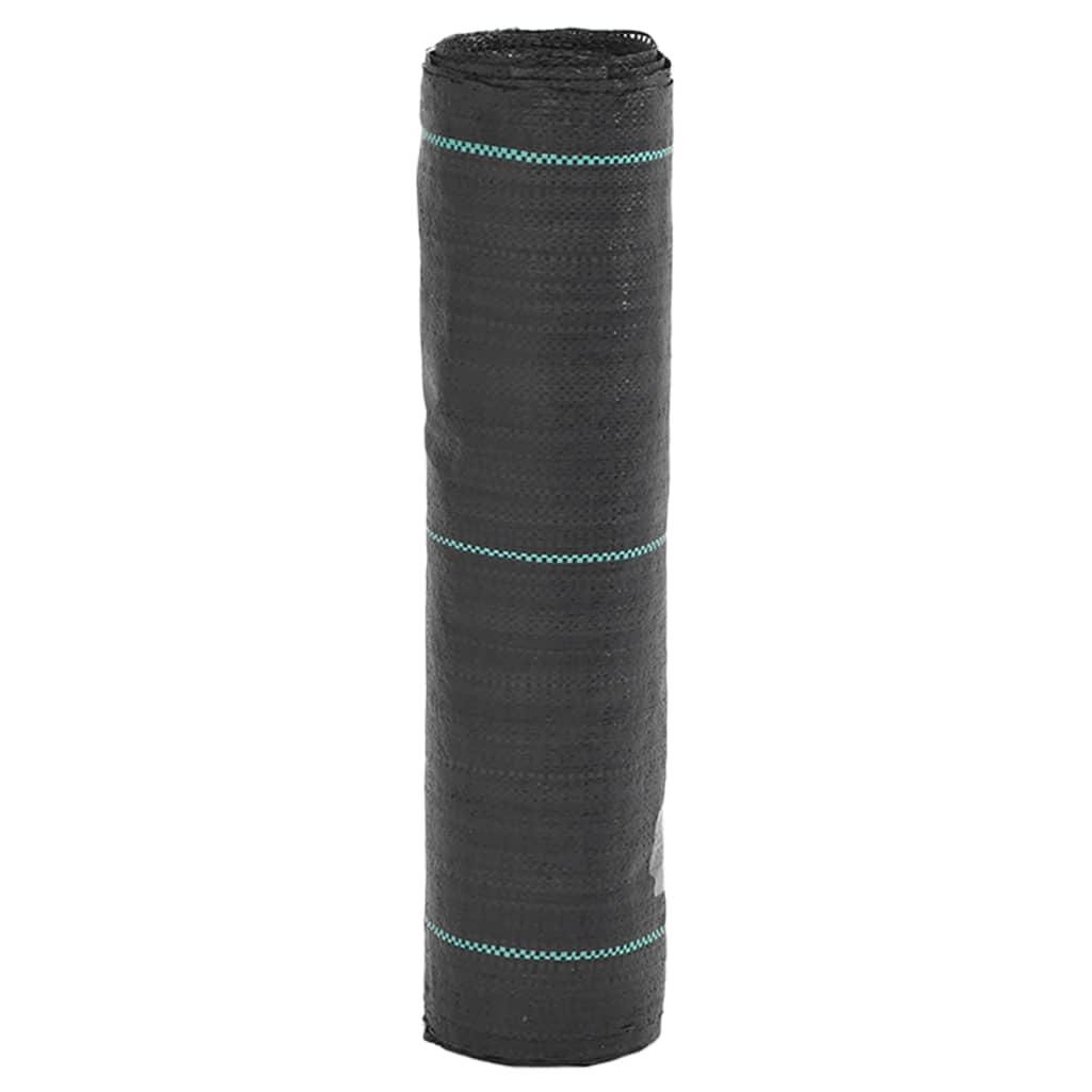 Ukrudtsdug 1X50 M Pp Sort - 0.5 x 10 m (100 g/m²)