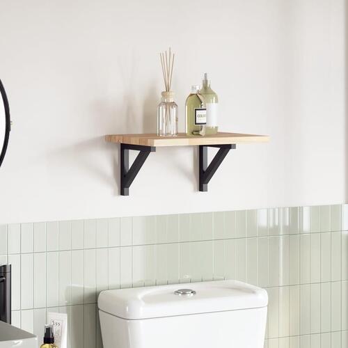 Bordplade 40x30x2 cm rektangulær massivt akacietræ