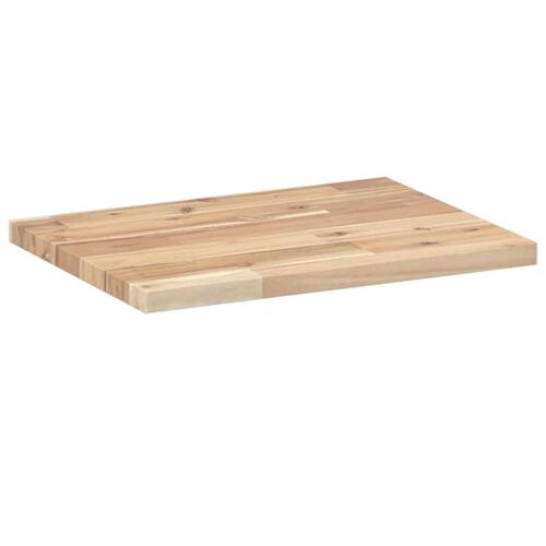 Bordplade 40x30x2 cm rektangulær massivt akacietræ