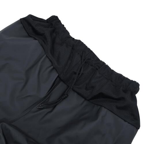 Waist waders med støvler str. 45 sort