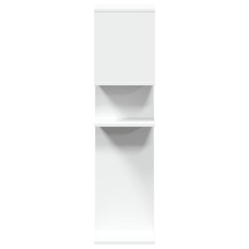 Bogreol/rumdeler 92x29x112 cm konstrueret træ hvid
